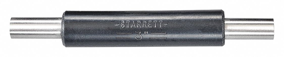 Micrometer Setting Standard: Inch, 3 in Lg, 3 in Included Lengths, 0.0001 in Accuracy