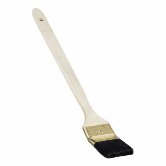 Weiler 95502 - 2 Bent Radiator Brush, Black Bristle, 2-1/4 B.L., Wood  Handle - 012382955021