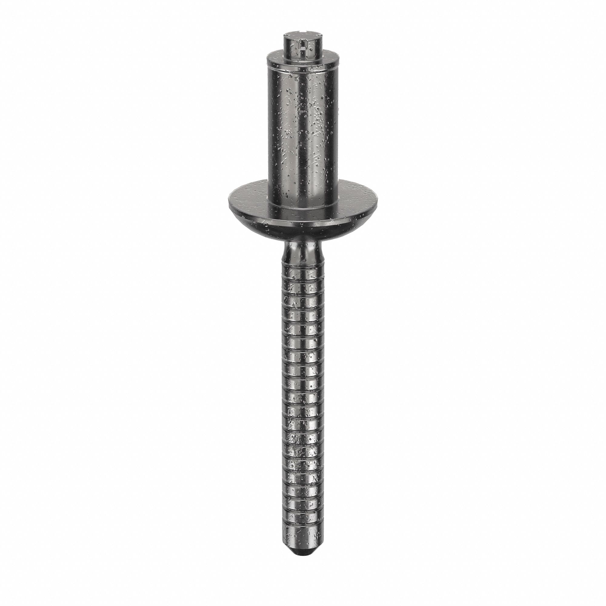 Blind Rivet, 2.007 in L, 0.25 in dia, PK25: Inch, 2 in Overall Lg, 31/64 in Body Lg, Open End, 25 PK