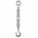 Turnbuckle,  Hook and Eye,  1035 Hot Roll Galvanized Steel Body/Fittings