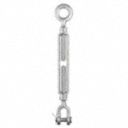 Turnbuckle,  Jaw and Eye,  1035 Hot Roll Galvanized Steel Body/Fittings