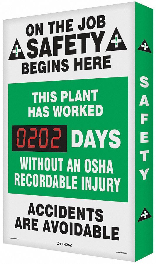 Electronic Scoreboard: Aluminum, Mounting Holes Sign Mounting, 28 in x 20 in Nominal Sign Size