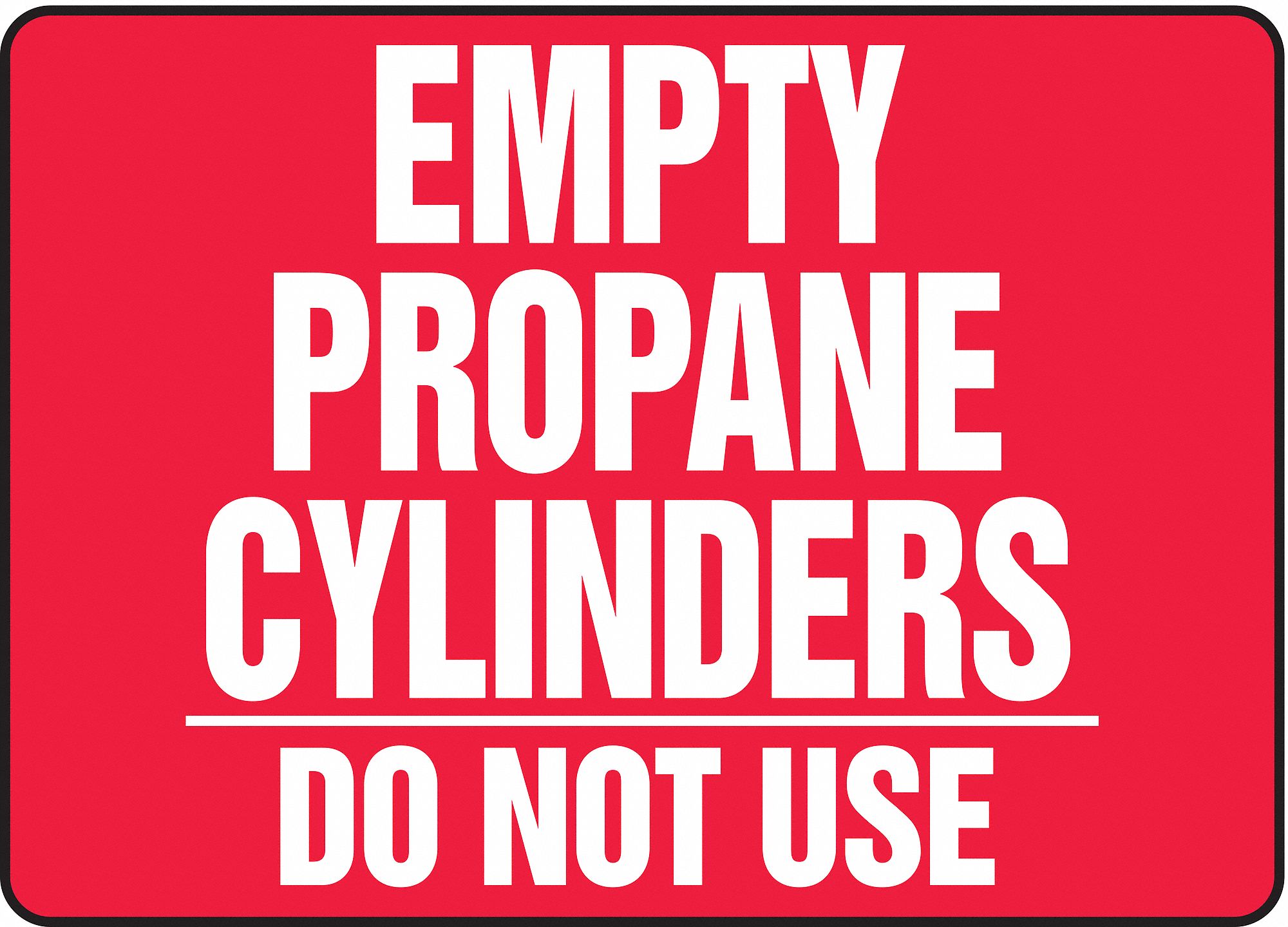 Safety Sign, 10 in x 14 in, Aluminum