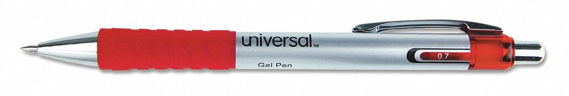Gel Pens, Red, PK12