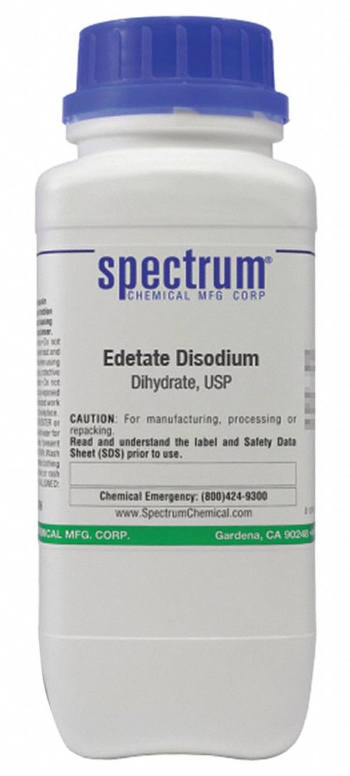 Edetate Disodium, Dihydrate, USP-500g