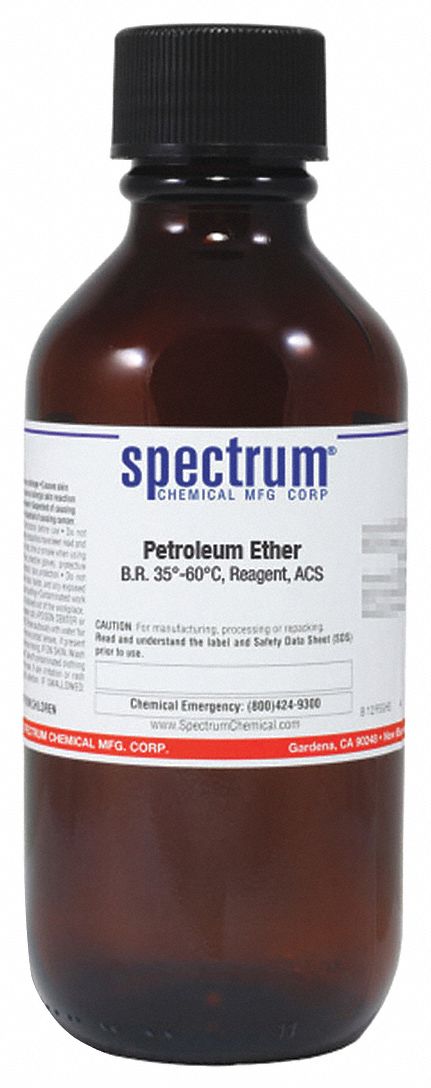 Spectrum Petroleum Ether B R 35 Deg 60 Deg C Re 6nnd6 P1045 500mlgl Grainger