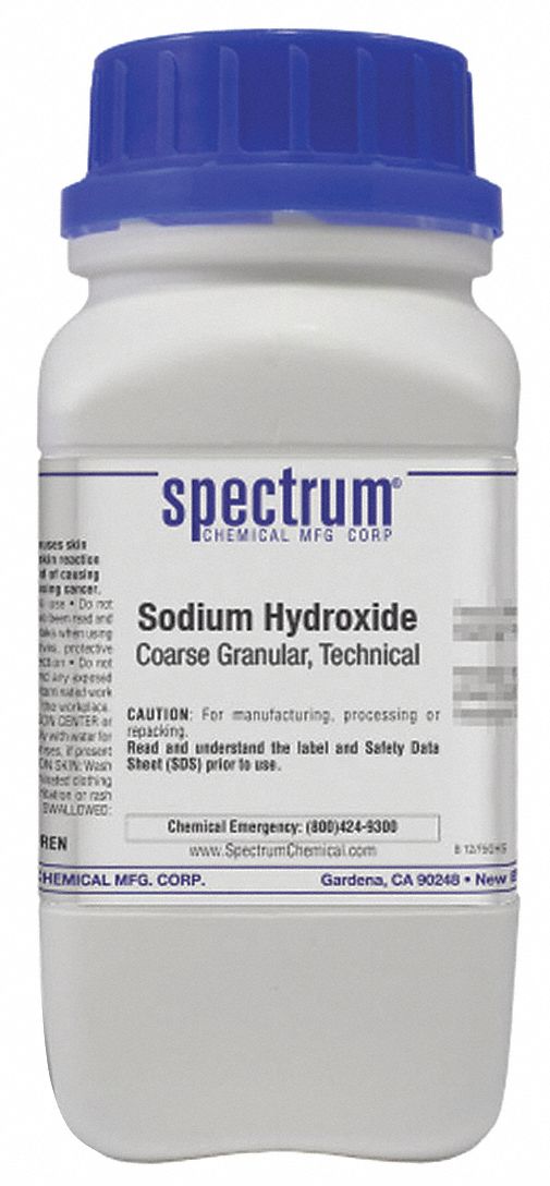 1310732, 40.00, Sodium Hydroxide, Coarse Granular, Technical 6NNT0