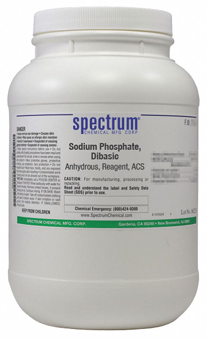 Sdm Phspht, Dibasic, Anhdrs, Rgnt, ACS, 2.5kg