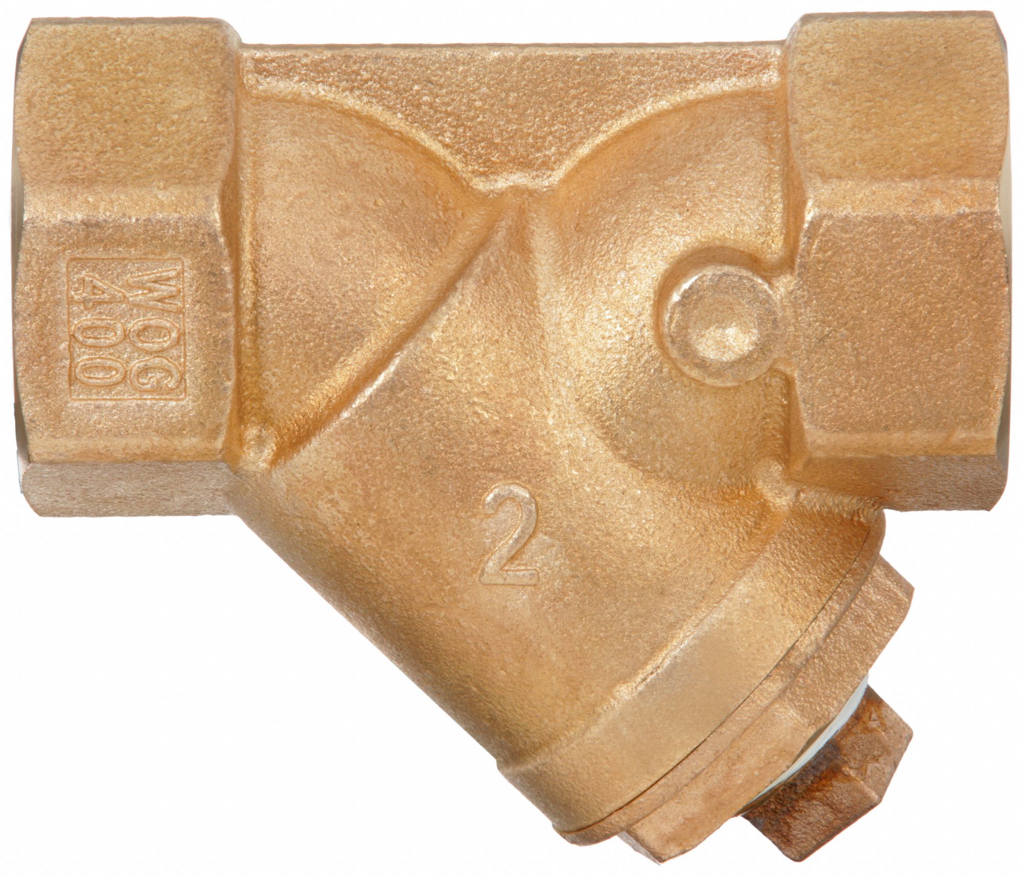 CRÉPINE EN Y, 400 LB/PO2, 1-1/2 PO, 20 MAILLES, NPT, ACIER INOXYDABLE 304, BRONZE