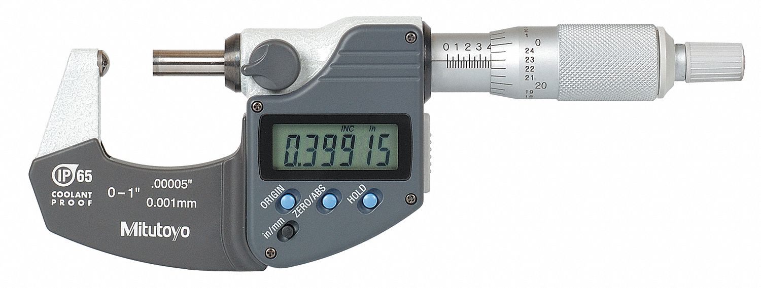 Mitutoyo Mitutoyo 395 351 30 Mitutoyo Digital Spherical Face Micrometer