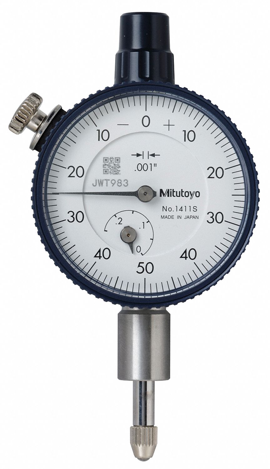 MITUTOYO 1411A Dial Indicator,0 to 0.250 In,0-50-0 6NRA5