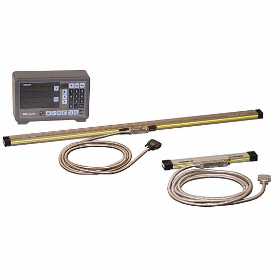 Firm Anti-Interference Digital Readout Linear Scale Digital Readout Kit Anti-Rust for Lathes Industry Lathes