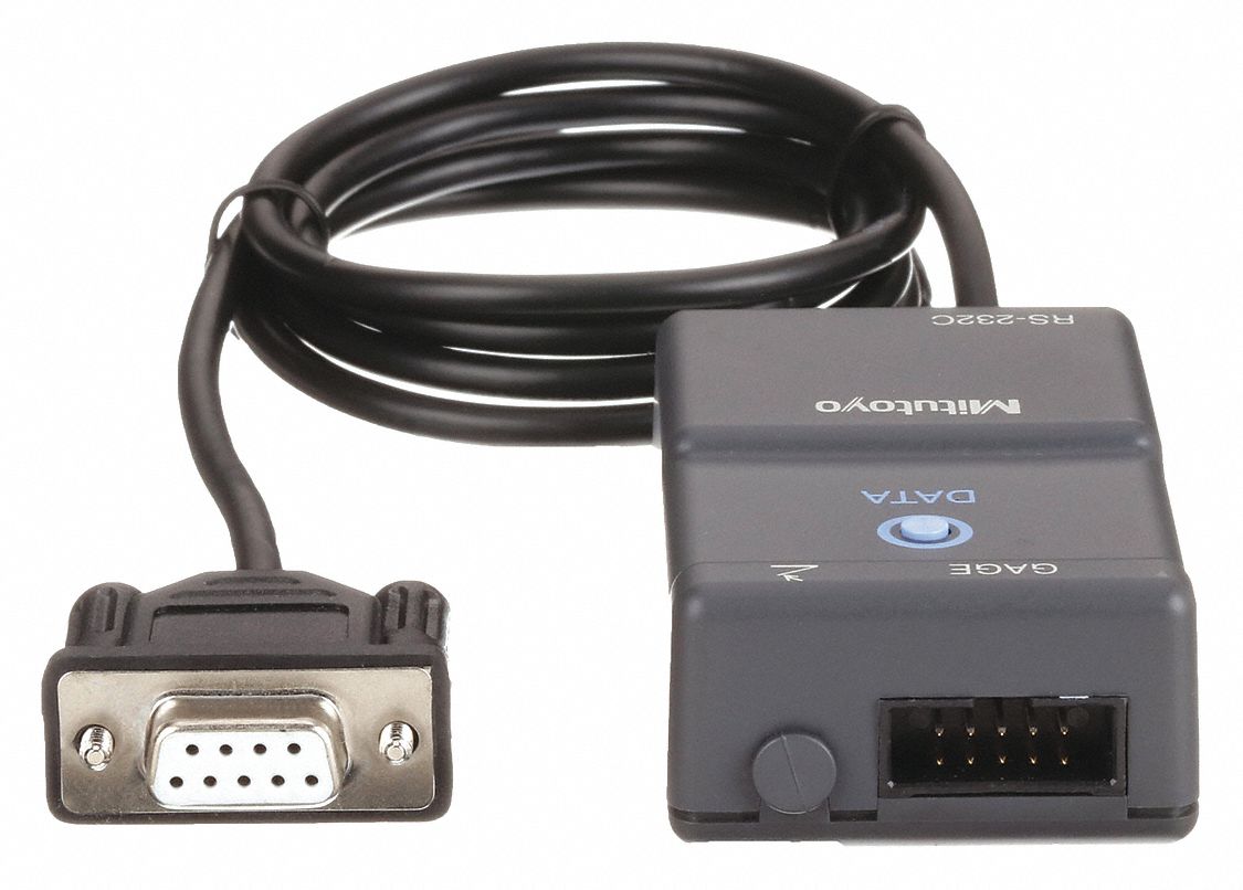 SPC INTERFACE ADAPTER CABLE, DIGIMATIC INSTRUMENT CONNECTION, 0.9 FT CABLE L