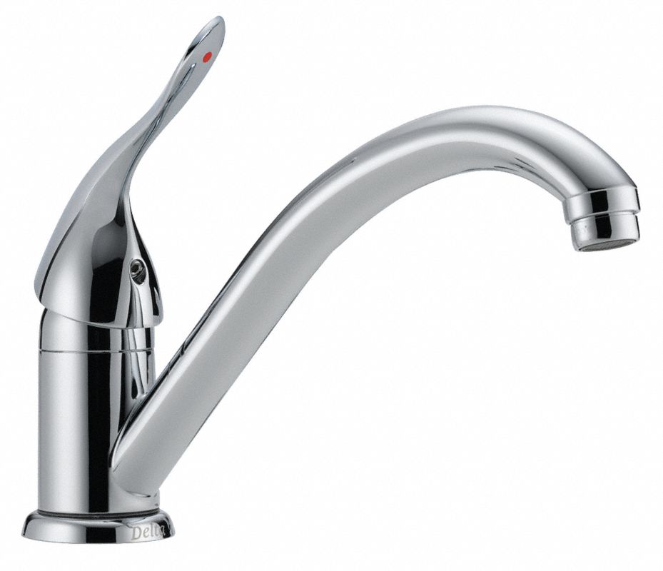 DELTA Grifo p/Cocina,Manual,Palanca,1.5gpm - Grifos para Cocina y Baño