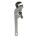 END PIPE WRENCH, 1 1/2 IN JAW CAPACITY, SERRATED, 10 IN OVERALL L, I-BEAM