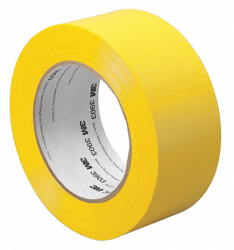 yellow adhesive tape