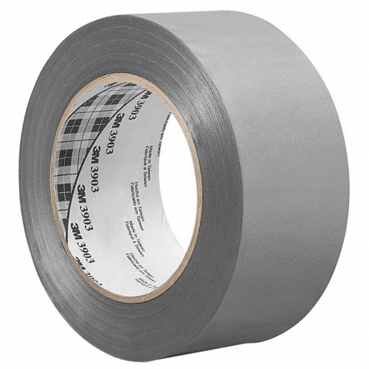 3 Meter Grey Flat Duct Tape Pocket Size Width 5cm Sealing Labeling  Repairing 1Pc