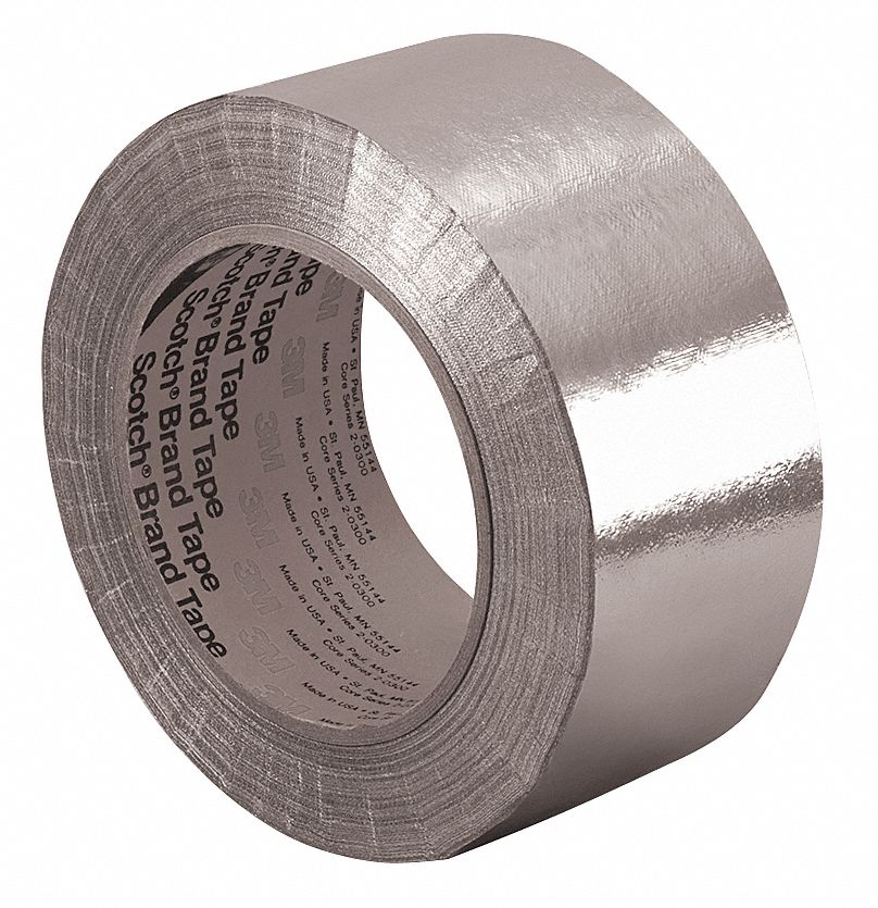 1* 6cm Aluminium Foil Tape 60mmx40mx0.06MM Roll Ideal For Heat Reflection 