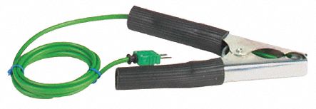 Surface Temperature Probe: -32°F to 1, 202°F /-35°C to 650°C, +/-0.3% Accuracy, Type K