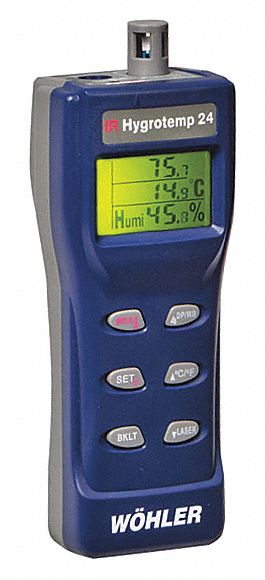 Thermohygrometer: Onboard, 4°F