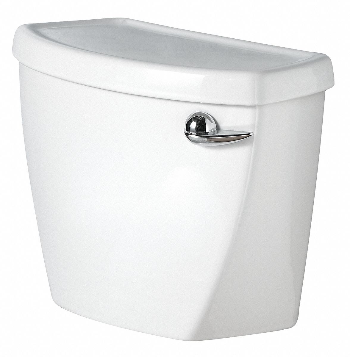 TOILET TANK: AMERICAN STANDARD CADET, 1.28 GPF, RIGHT HAND TRIP LEVER, ADA