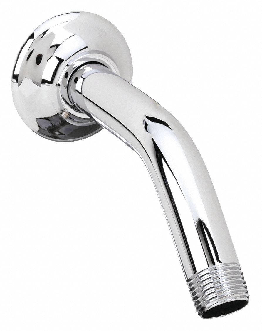 WALL MOUNT SHOWER ARM: AMERICAN STD, FOR WALL-MOUNTED SHOWERHEADS, STEEL, 5 IN SIZE