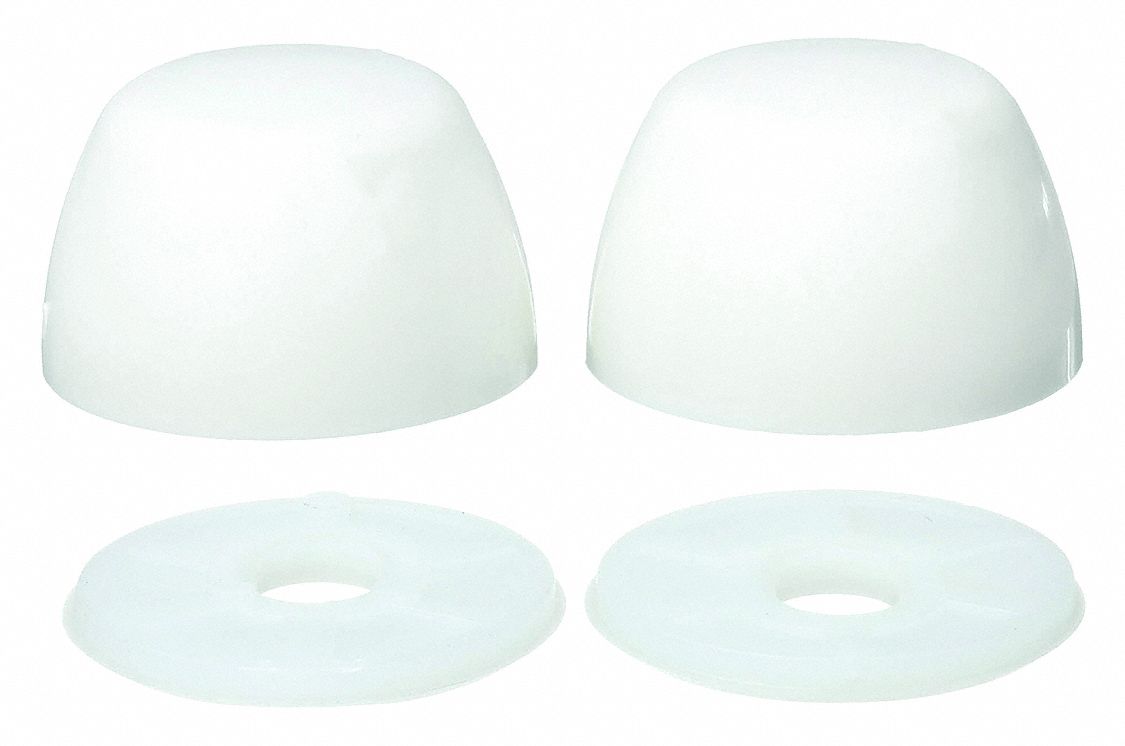 BOLT CAP KIT: FITS AMERICAN STANDARD BRAND, PLASTIC