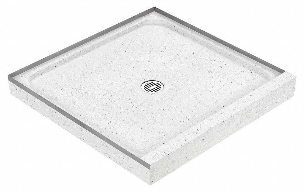 FIAT PRODUCTS Fiat, Terrazzo, Single Threshold Style, 36 in x 36 in