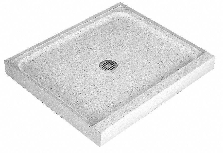 Shower Floor, Rectangle, 60 in x 34 in