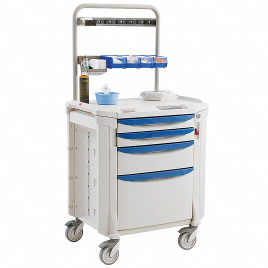 METRO Medical Procedure Cart, Taupe - 6NXJ0|FLPROC1 - Grainger