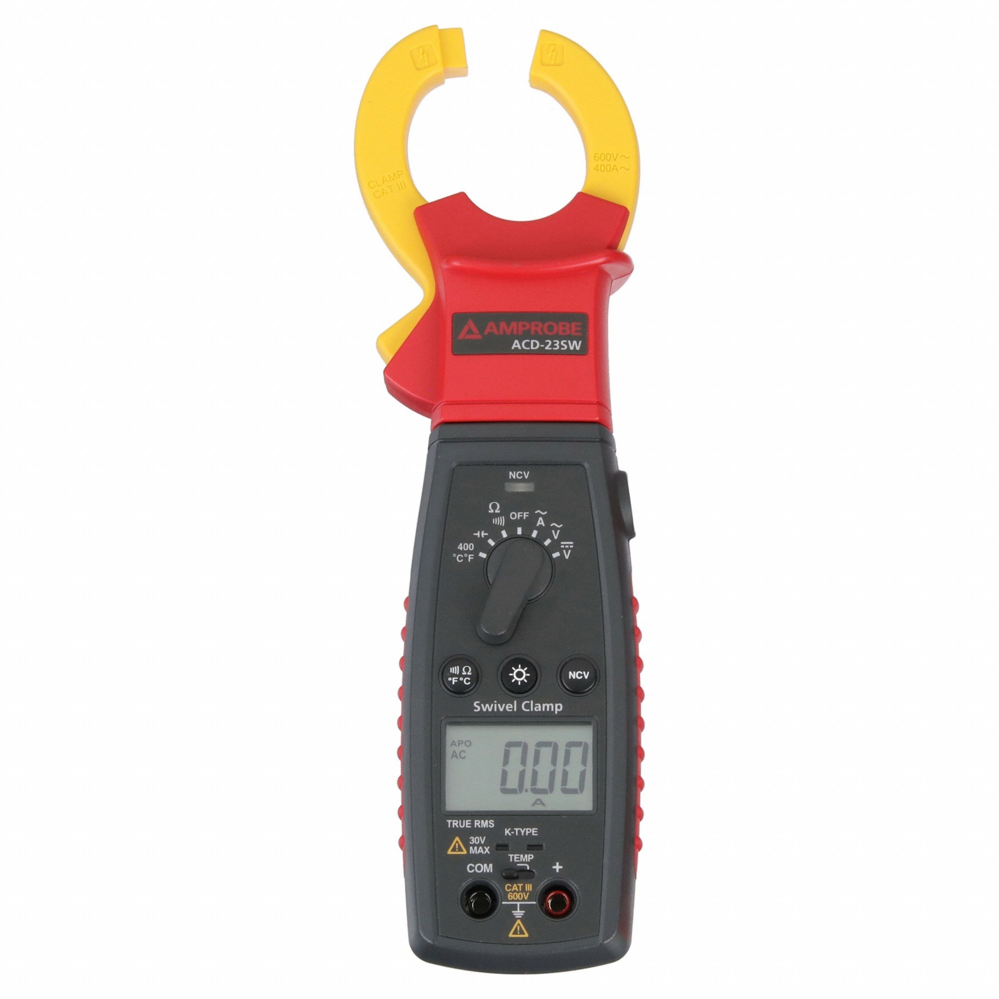 DIGITAL CLAMP METER,TRMS,40 MOHMS