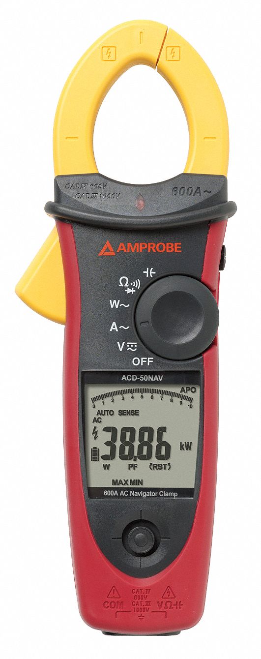 6NZH6 - Clamp-On Meter 600kW 600A