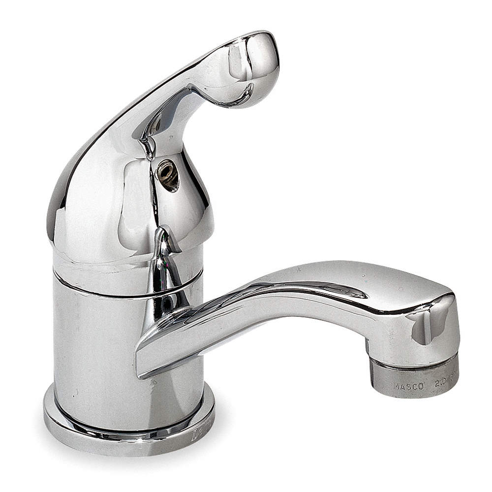 Delta Faucet Company Low Arc Bathroom Sink Faucet Joystick