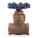 GATE VALVE: 1¼ IN, BRONZE, NON-RISING, FNPT X FNPT, 200 PSI MAX. PRESSURE (CWP), WHEEL