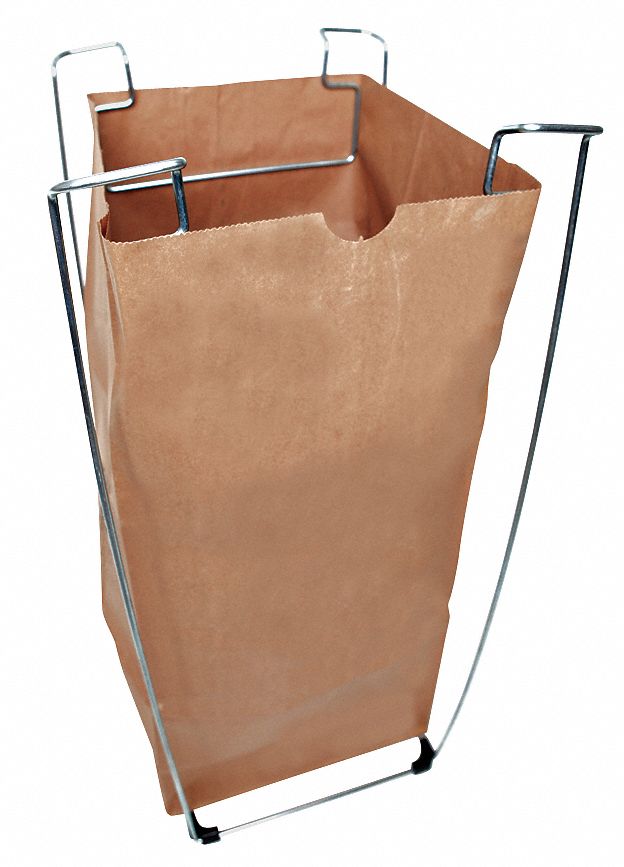 Pack of 2 23h Yard Work Trash and More Bag Buddy Bag Holder Use For Leaves Laundry Versatile Metal Support Stand for 30-33 Gallon Plastic Bags 