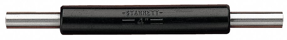 Micrometer Setting Standard: Inch, 4 in Lg, 4 in Included Lengths, 0.0001 in Accuracy