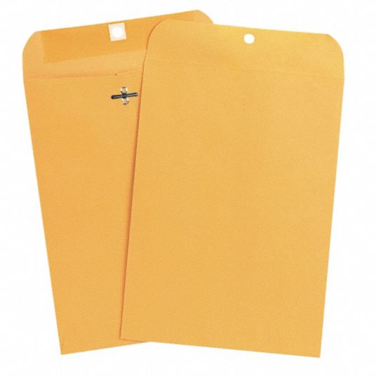 UNIVERSAL Manila Envelopes, Material Kraft, Envelope Closure Clasp with ...