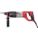 ROTARY HAMMER KIT, CORDED, SDS-PLUS, D-HANDLE, 1 IN SOLID, 2½ IN CORE, 2.1 FT-LB, 120V/8A