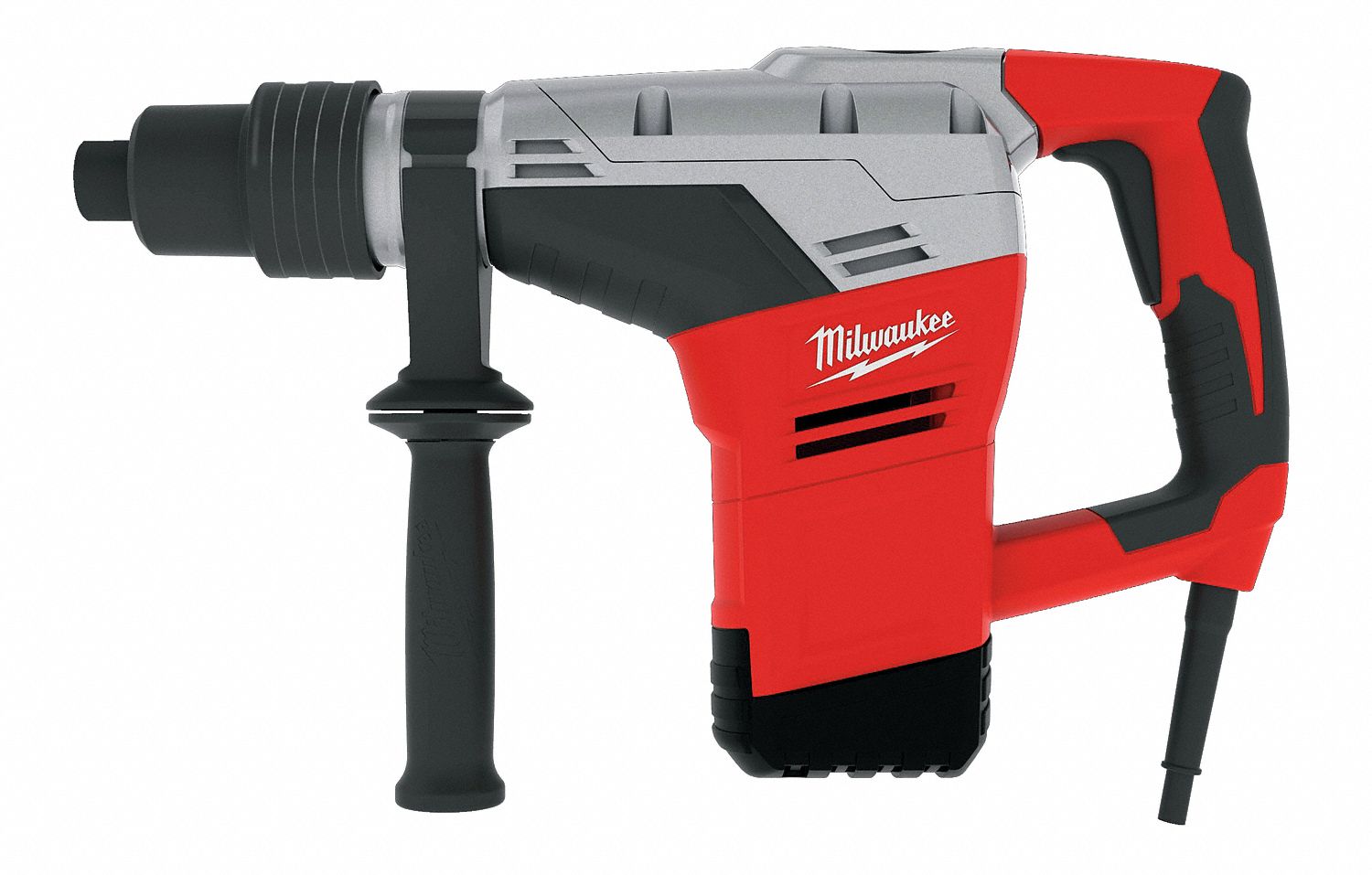 ROTARY HAMMER, CORDED, SPLINE, 1 9/16 IN SOLID, 5.5 FT-LB, 120V/10.5A, 3000 BPM, 450 RPM