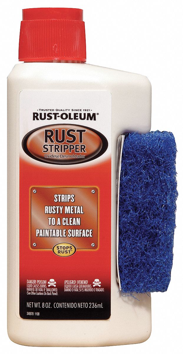 Clear Rust Stripper, 8 oz Container Size