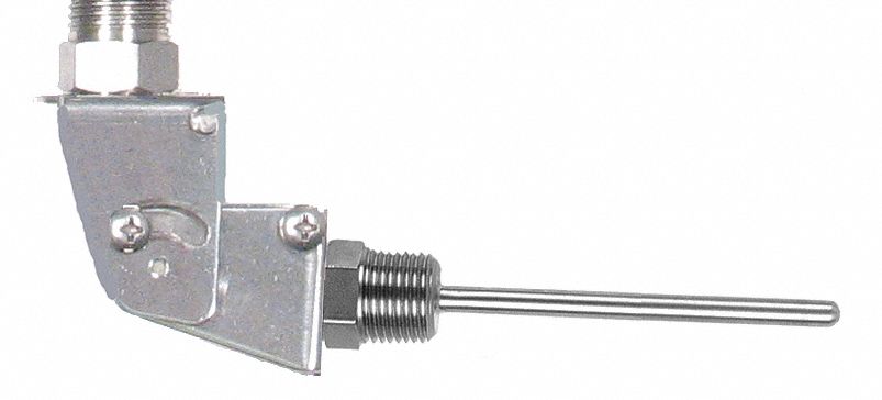 Immersion Temperature Probe: -76°F to 400°F /-60°C to 204°C, ±0.15°C, 6 in Probe Lg