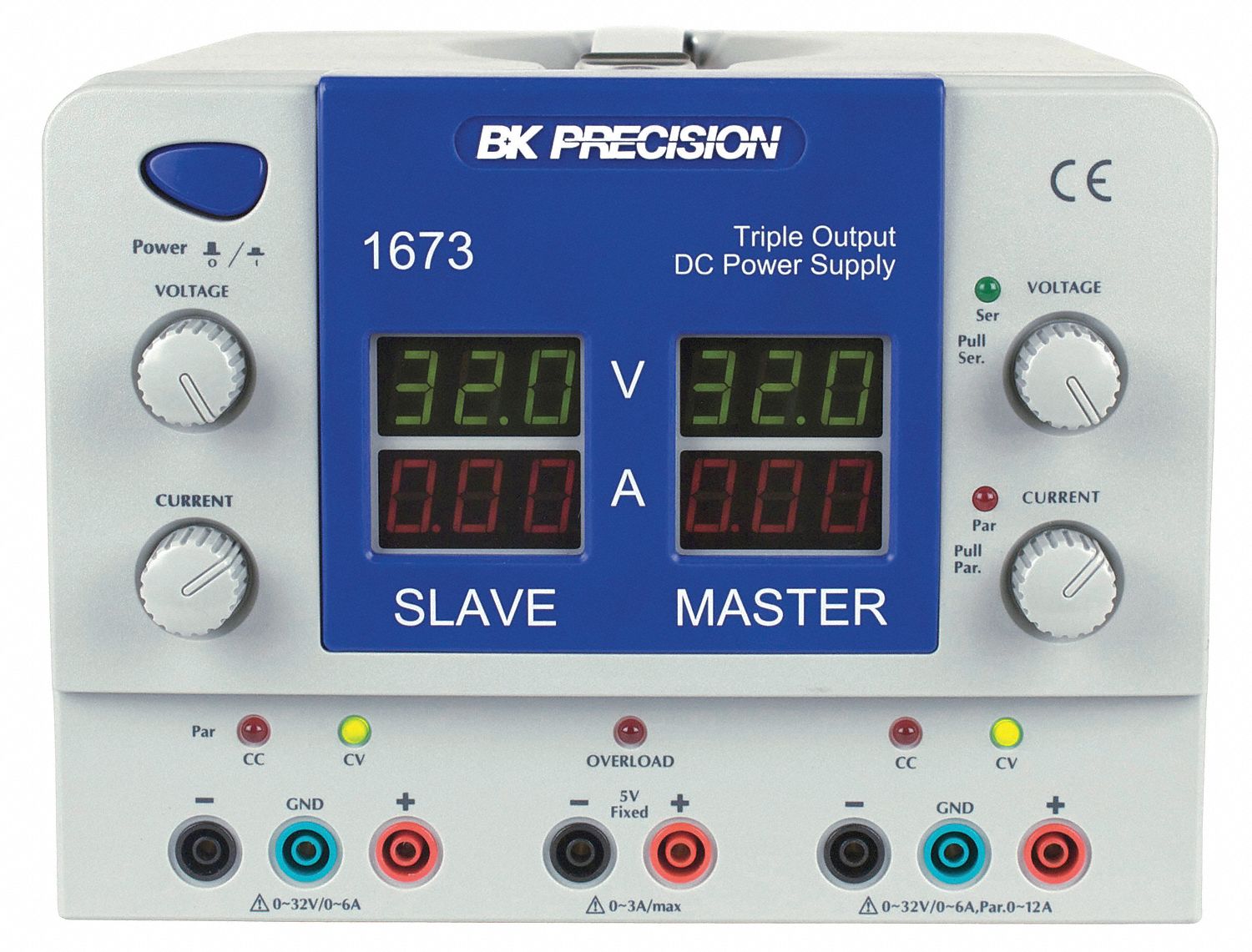 B&K PRECISION Triple Output DC Power Supply 400W - 6PFG1|1673 - Grainger