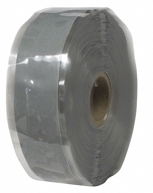 REPAIR TAPE, SELF-FUSING TAPE, 1 IN X 12 YARD, GREY, SILICONE