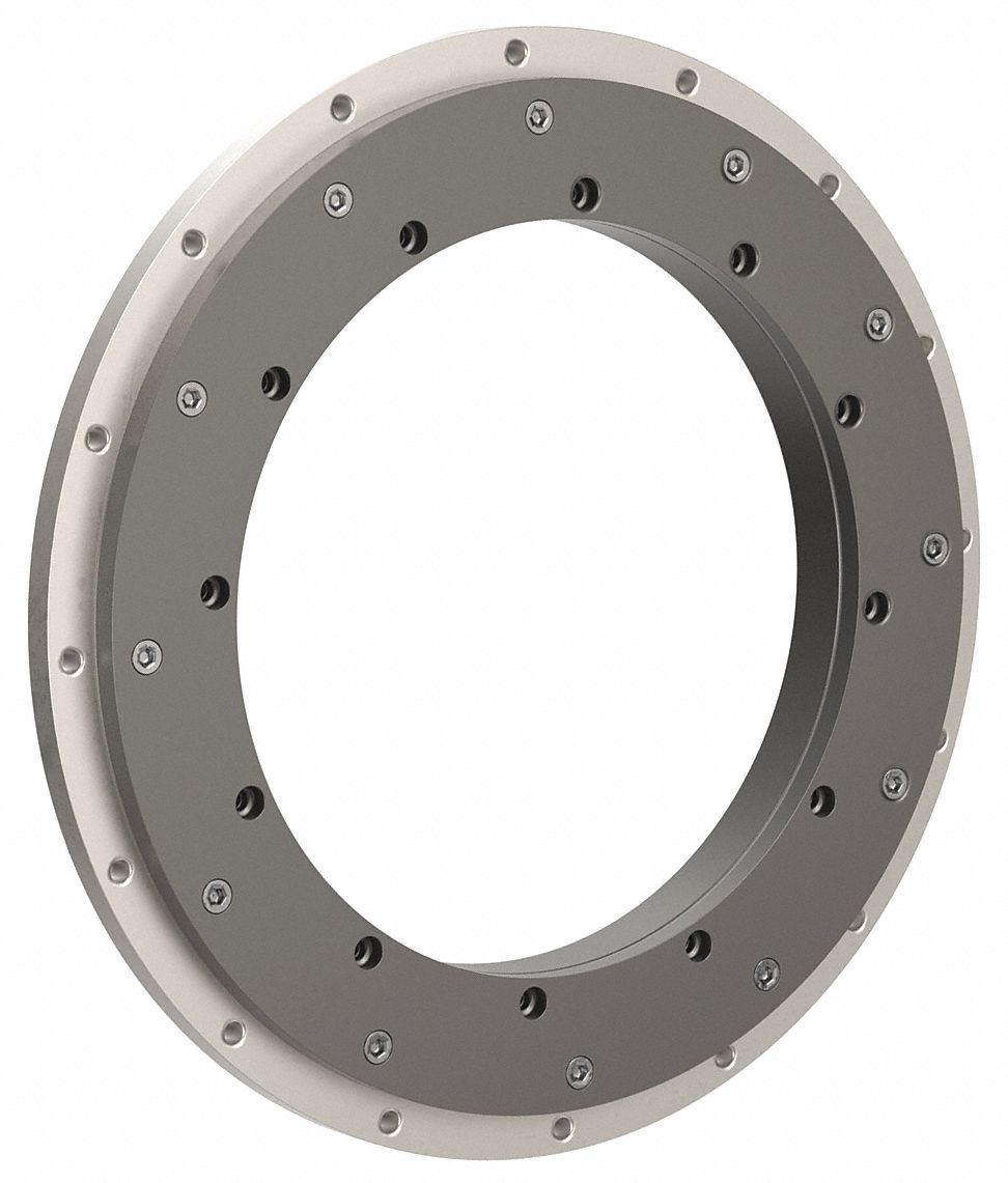 Slewing Ring Bearing: No Gear, 410 mm Outside Dia, 300 mm Bore Dia, 42 mm Overall Wd