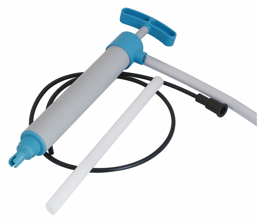 ACTION PUMP Hand Operated Drum Pump, Piston, Basic Pump with Discharge