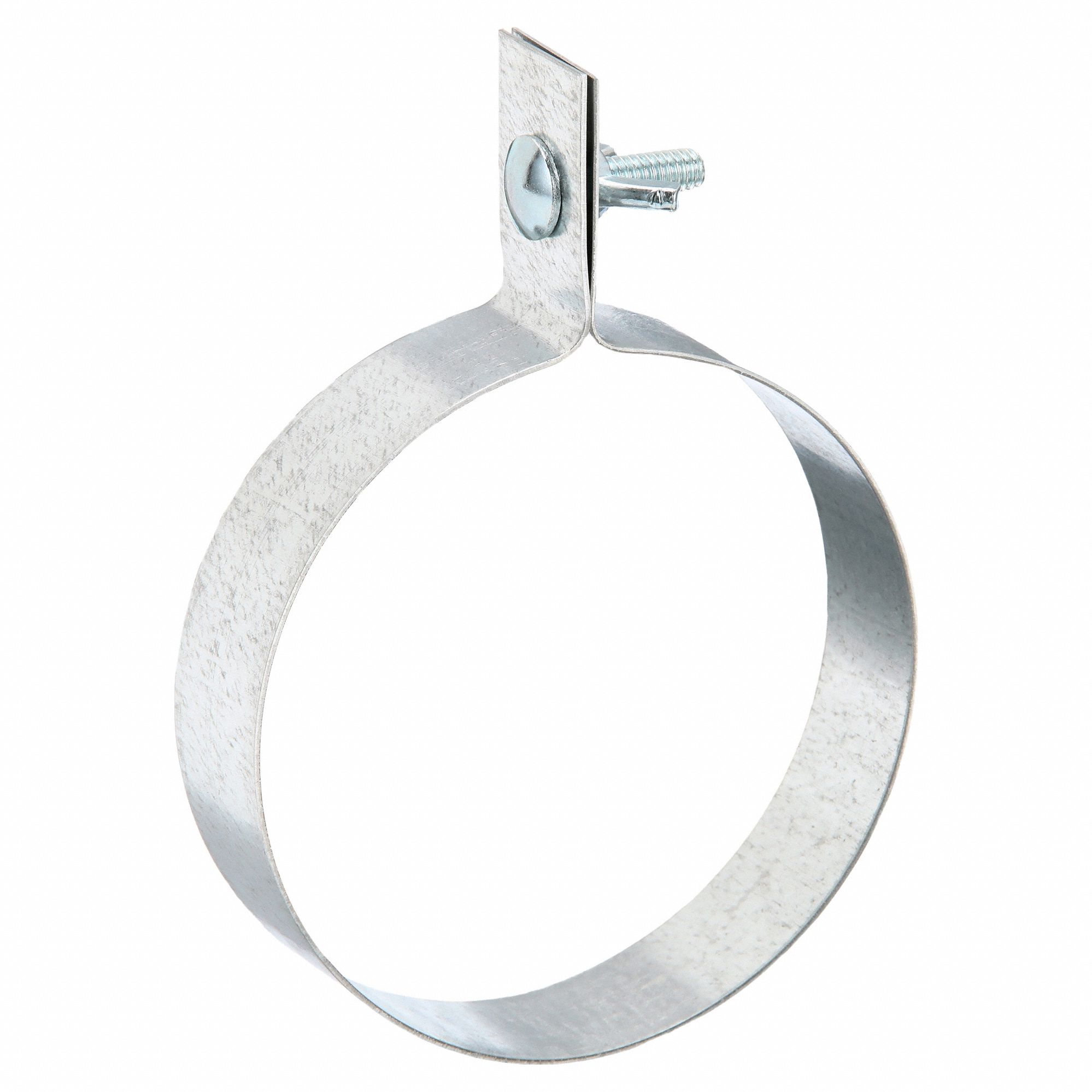 Duct Hanger: 4 in Duct, 260 lb Capacity, Steel, 1 in Wd