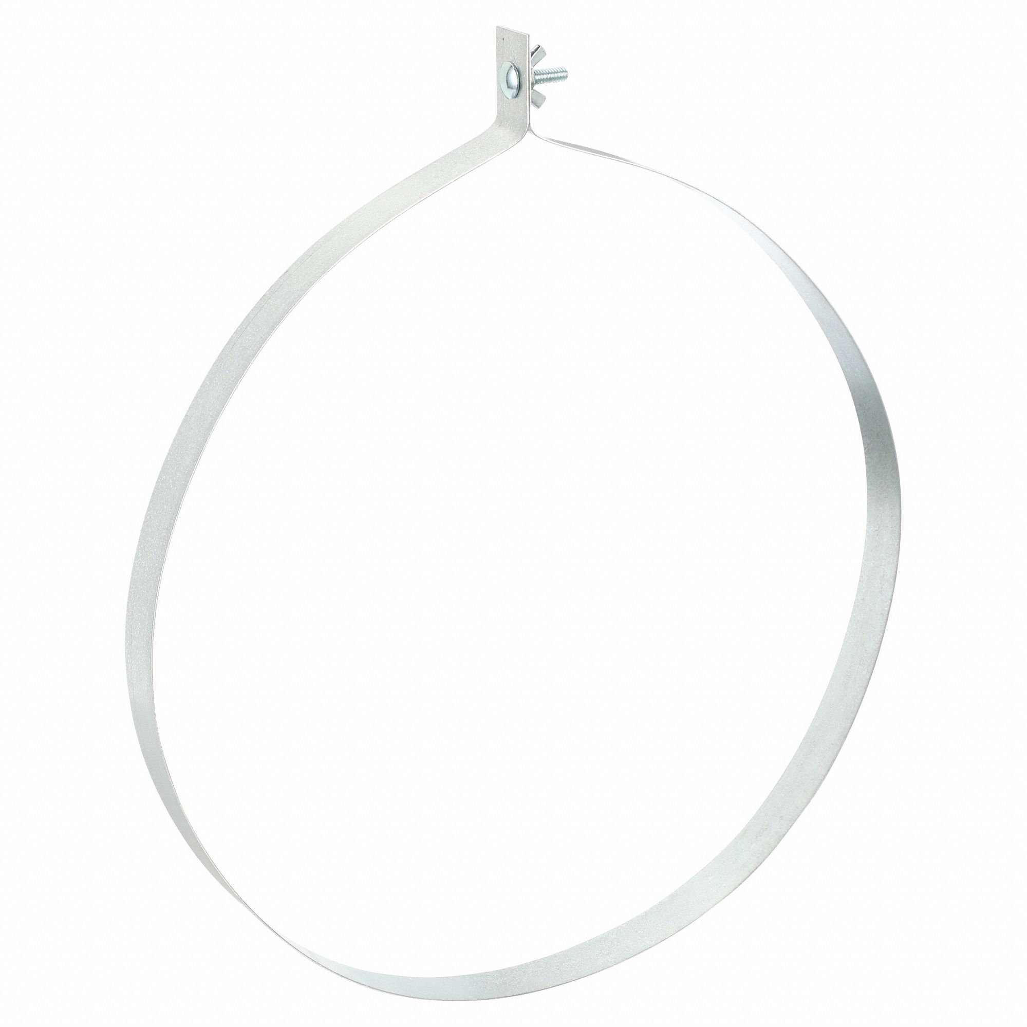 Duct Hanger: 14 in Duct, 260 lb Capacity, Steel, 1 in Wd