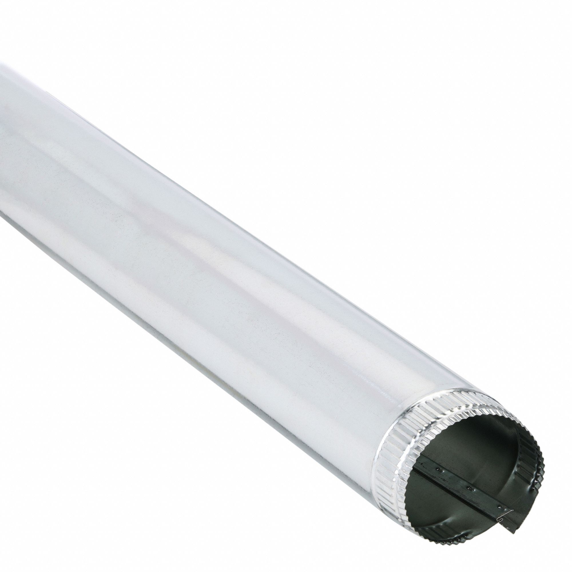 Rigid Ducts: Steel, For 5 in Dia, 60 in Lg, 24 ga Material Thick