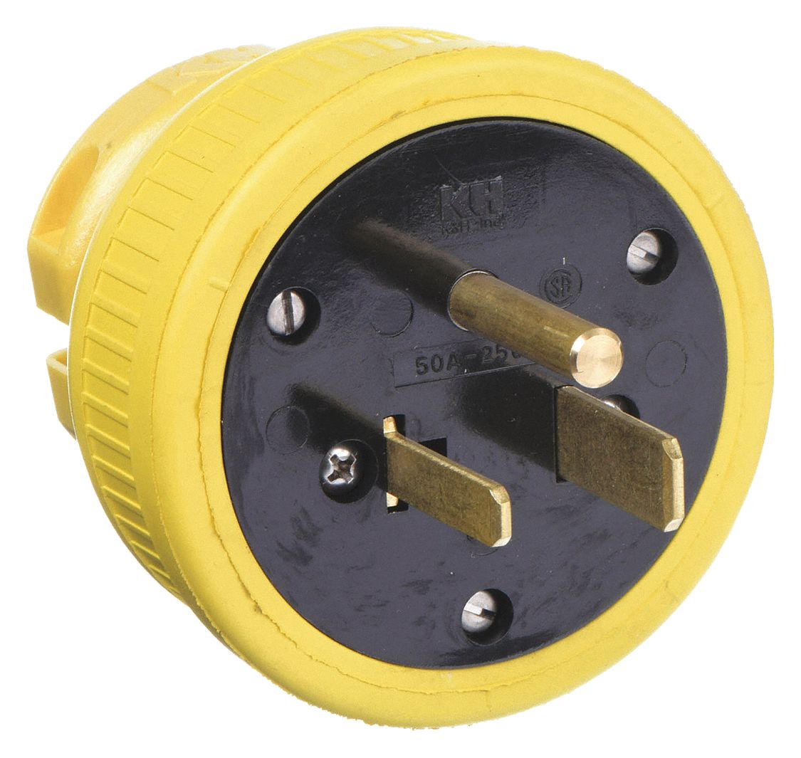 KH INDUSTRIES, Industrial, 50 A Amps Plugs and Receptacles, Dust