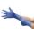 DISPOSABLE GLOVES, GEN PURPOSE, L (9), 2 MIL, POWDER-FREE, NITRILE, GRAIN, BL, MICROFLEX SENS-LOW DERMATITIS, 100 PK